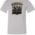 Mens Biker Shirt Who Let The Hawgs Out Tall Tee T-Shirt