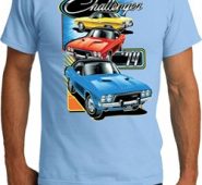 Mens Dodge Shirt Challenger Trio Organic Tee T-Shirt