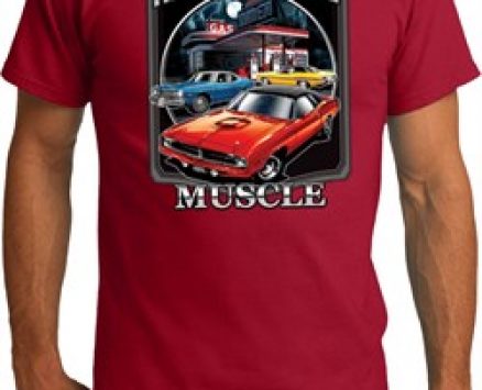 Mens Dodge Shirt Chrysler American Made Organic Tee T-Shirt