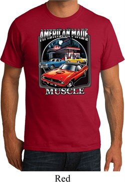 Mens Dodge Shirt Chrysler American Made Organic Tee T-Shirt