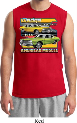 Mens Dodge Shirt Dodge Dart Muscle Tee T-Shirt