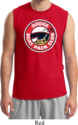 Mens Dodge Shirt Dodge Scat Pack Club Muscle Tee T-Shirt