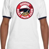 Mens Dodge Shirt Dodge Scat Pack Club Ringer Tee T-Shirt