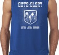 Mens Dodge Shirt Guts and Glory Ram Logo Sleeveless Tee T-Shirt