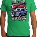 Mens Dodge Shirt Guts and Glory Ram Trucks Organic Tee T-Shirt