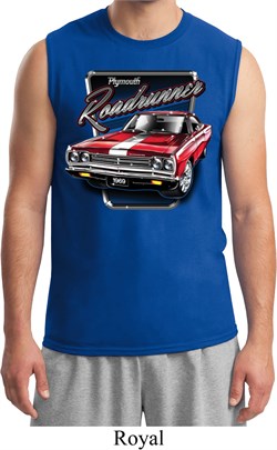 Mens Dodge Shirt Plymouth Roadrunner Muscle Tee T-Shirt