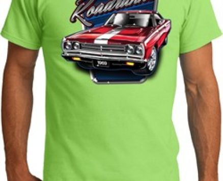 Mens Dodge Shirt Plymouth Roadrunner Organic Tee T-Shirt
