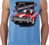 Mens Dodge Shirt Plymouth Roadrunner Sleeveless Tee T-Shirt