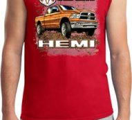 Mens Dodge Shirt Ram Hemi Trucks Muscle Tee T-Shirt