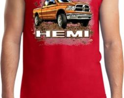 Mens Dodge Shirt Ram Hemi Trucks Muscle Tee T-Shirt