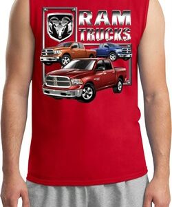 Mens Dodge Shirt Ram Trucks Muscle Tee T-Shirt