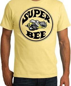 Mens Dodge Shirt Super Bee Organic Tee T-Shirt