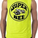 Mens Dodge Shirt Super Bee Sleeveless Tee T-Shirt