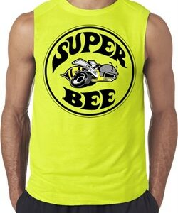 Mens Dodge Shirt Super Bee Sleeveless Tee T-Shirt