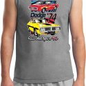 Mens Dodge Shirt Vintage Chargers Muscle Tee T-Shirt