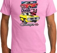 Mens Dodge Shirt Vintage Chargers Organic Tee T-Shirt