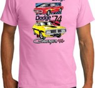 Mens Dodge Shirt Vintage Chargers Organic Tee T-Shirt