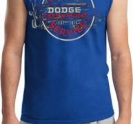 Mens Dodge Shirt Vintage Dodge Sign Muscle Tee T-Shirt