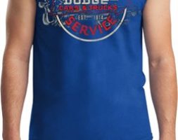 Mens Dodge Shirt Vintage Dodge Sign Muscle Tee T-Shirt