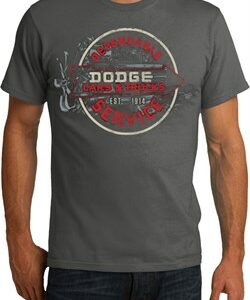 Mens Dodge Shirt Vintage Dodge Sign Organic Tee T-Shirt