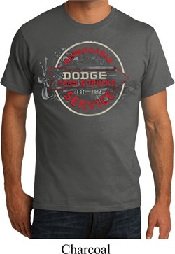 Mens Dodge Shirt Vintage Dodge Sign Organic Tee T-Shirt