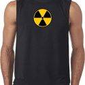 Mens Fallout Shirt Radiation Symbol Sleeveless Tee T-Shirt