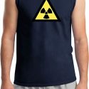 Mens Fallout Shirt Radioactive Triangle Muscle Tee T-Shirt