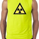 Mens Fallout Shirt Radioactive Triangle Sleeveless Tee T-Shirt