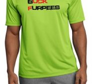 Mens Fitness Shirt Buck Furpees Moisture Wicking Tee T-Shirt