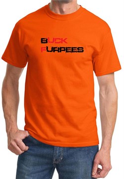 Mens Fitness Shirt Buck Furpees Tee T-Shirt