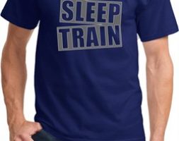 Mens Fitness Shirt Eat Sleep Train Tee T-Shirt