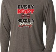 Mens Fitness Shirt Every Beast Lightweight Hoodie Tee T-Shirt