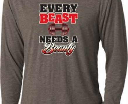 Mens Fitness Shirt Every Beast Lightweight Hoodie Tee T-Shirt