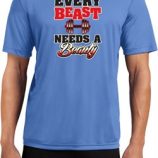 Mens Fitness Shirt Every Beast Moisture Wicking Tee T-Shirt
