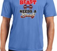 Mens Fitness Shirt Every Beast Moisture Wicking Tee T-Shirt