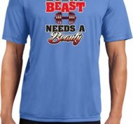 Mens Fitness Shirt Every Beast Moisture Wicking Tee T-Shirt