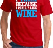 Mens Fitness Shirt I Train For Wine Tee T-Shirt