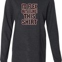 Mens Fitness Shirt Id Flex Lightweight Hoodie Tee