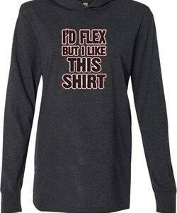 Mens Fitness Shirt Id Flex Lightweight Hoodie Tee