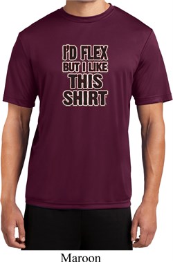 Mens Fitness Shirt Id Flex Moisture Wicking Tee T-Shirt