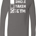 Mens Fitness Shirt Single Taken At The Gym Lightweight Hoodie Tee