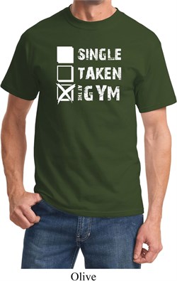 Mens Fitness Shirt Single Taken At The Gym Tee T-Shirt