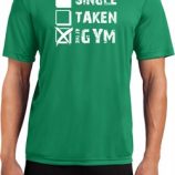 Mens Fitness Shirt Single Taken Gym Moisture Wicking Tee T-Shirt