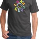 Mens Flower Shirt Sunflower Tee T-Shirt