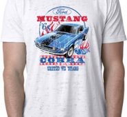Mens Ford Shirt 1968 Cobra Jet Burnout Shirt