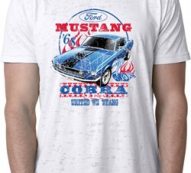 Mens Ford Shirt 1968 Cobra Jet Burnout Shirt
