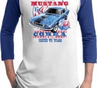 Mens Ford Shirt 1968 Cobra Jet Raglan Shirt