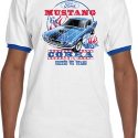 Mens Ford Shirt 1968 Cobra Jet Ringer Shirt