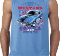 Mens Ford Shirt 1968 Cobra Jet Sleeveless Shirt