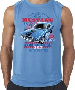 Mens Ford Shirt 1968 Cobra Jet Sleeveless Shirt